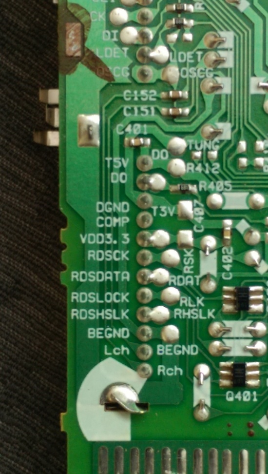 Radio Module Pin Labels